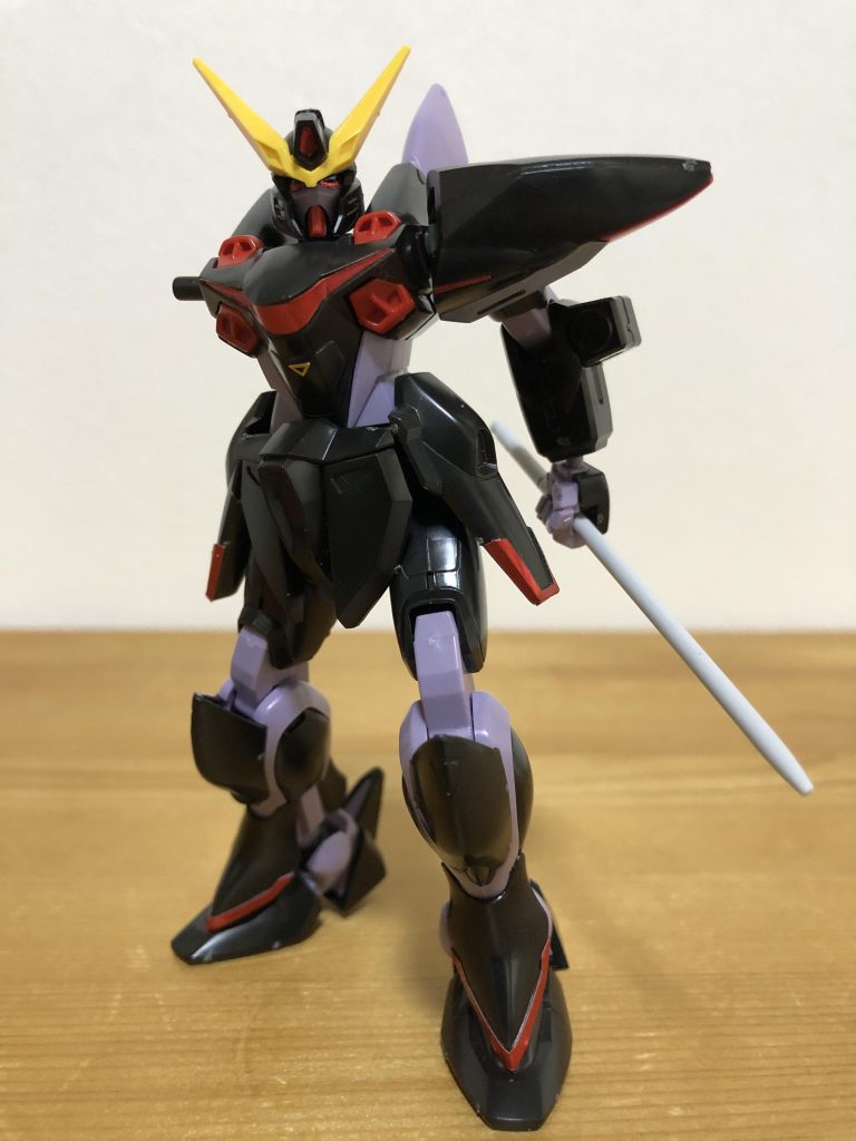 この後ニコる。ランサーダート手持ち状態を再現できるの良いですね。