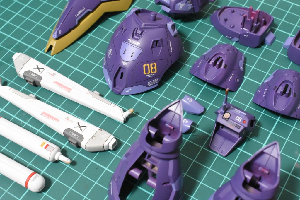 パープル・ホワイト部分塗り分け⭕️