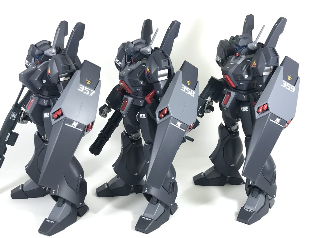 恒例の機体No.シールドショットです。量産機してますね〜👍