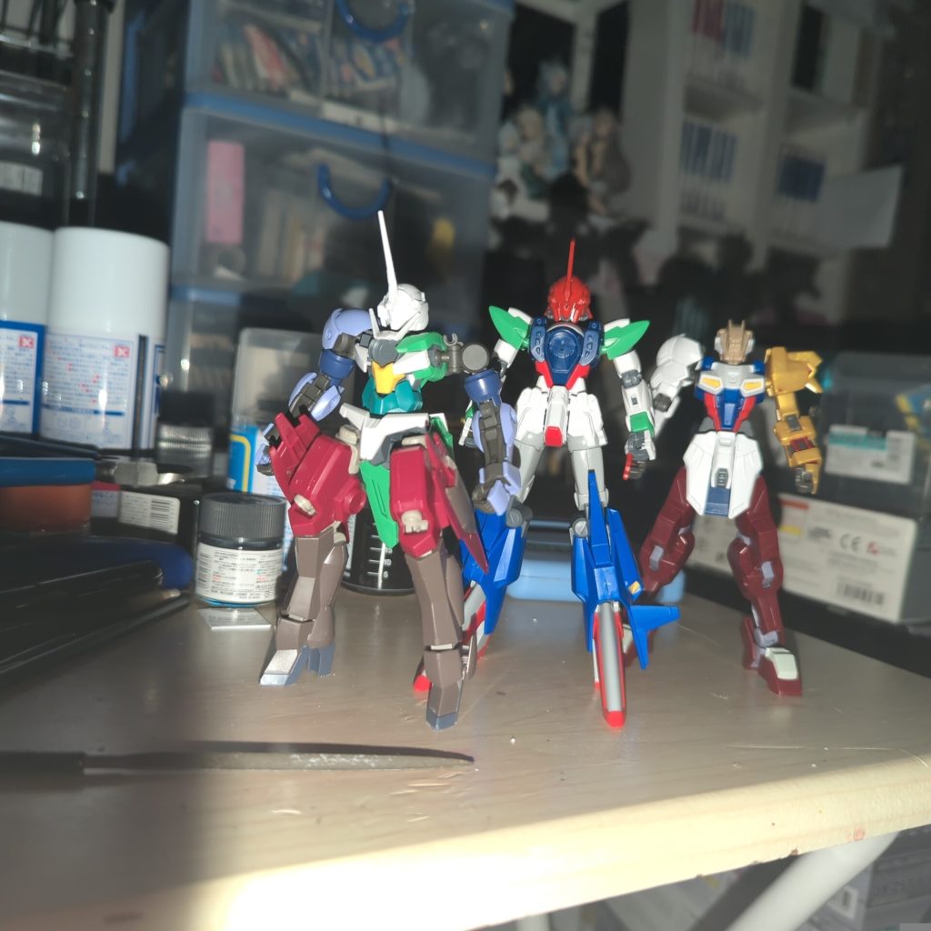 最初期構想、手前の機体が本機になった