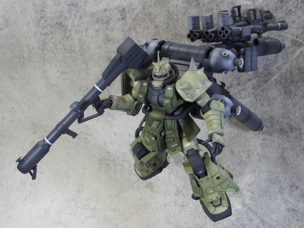 HGUC 高機動型ザク サイコザク–4枚目/制作者：gunplacraft
