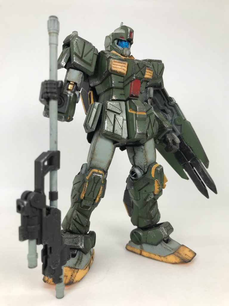 この機体は20年くらい前?にゲームセンターで流行った、戦場の絆というガンダムの体感型ゲーム?に登場したゲームオリジナル機体になります