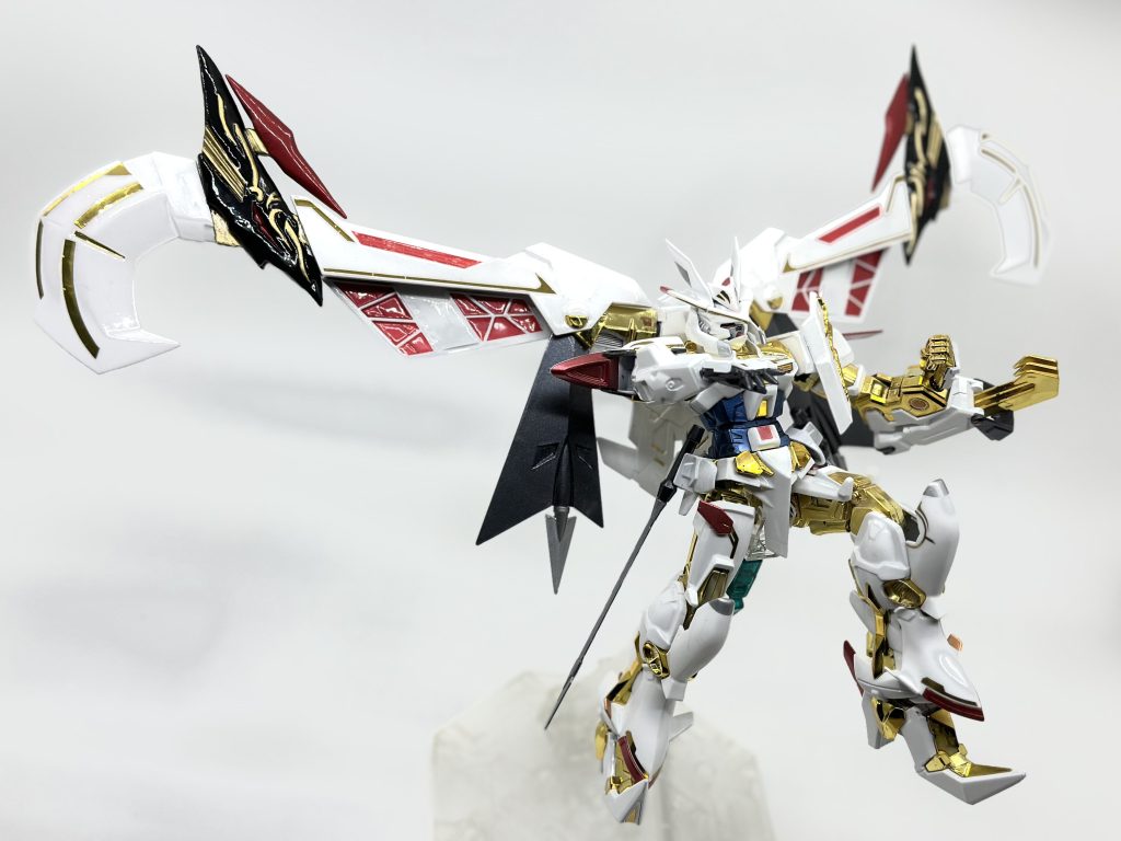 当然ながら背中が重い、、、