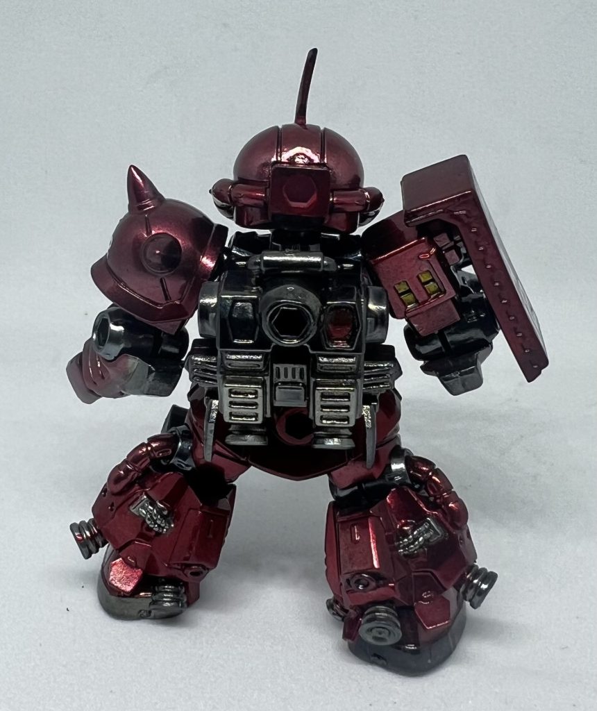 モビルスーツアンサンブル　シャア専用高機動型ザクⅡ–4枚目/制作者：ガシャポン魂