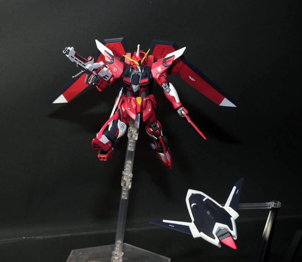 HGイモータルジャスティスガンダム–4枚目/制作者：gomdsu