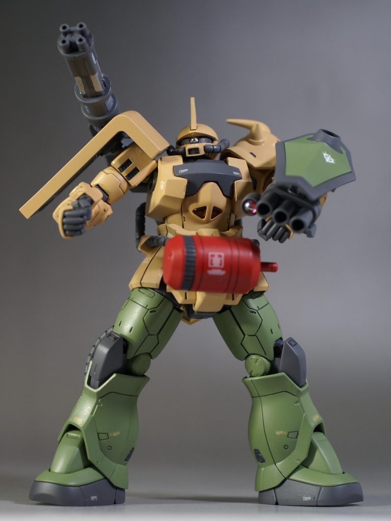 HGUC 1/144 グフカスタム–5枚目/制作者：エーディジェ