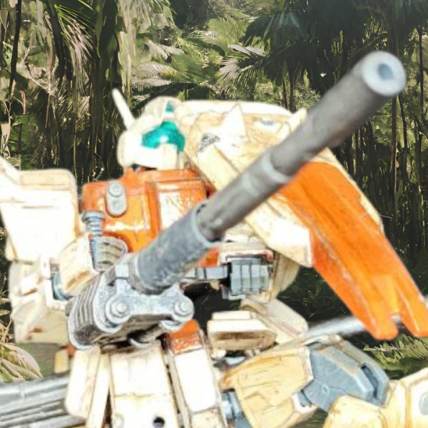 過去作　密林の中の陸戦型ジム