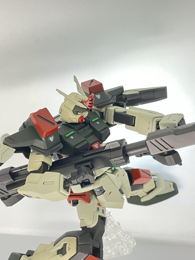 HG バスターガンダム–2枚目/制作者：ぽちょむきん