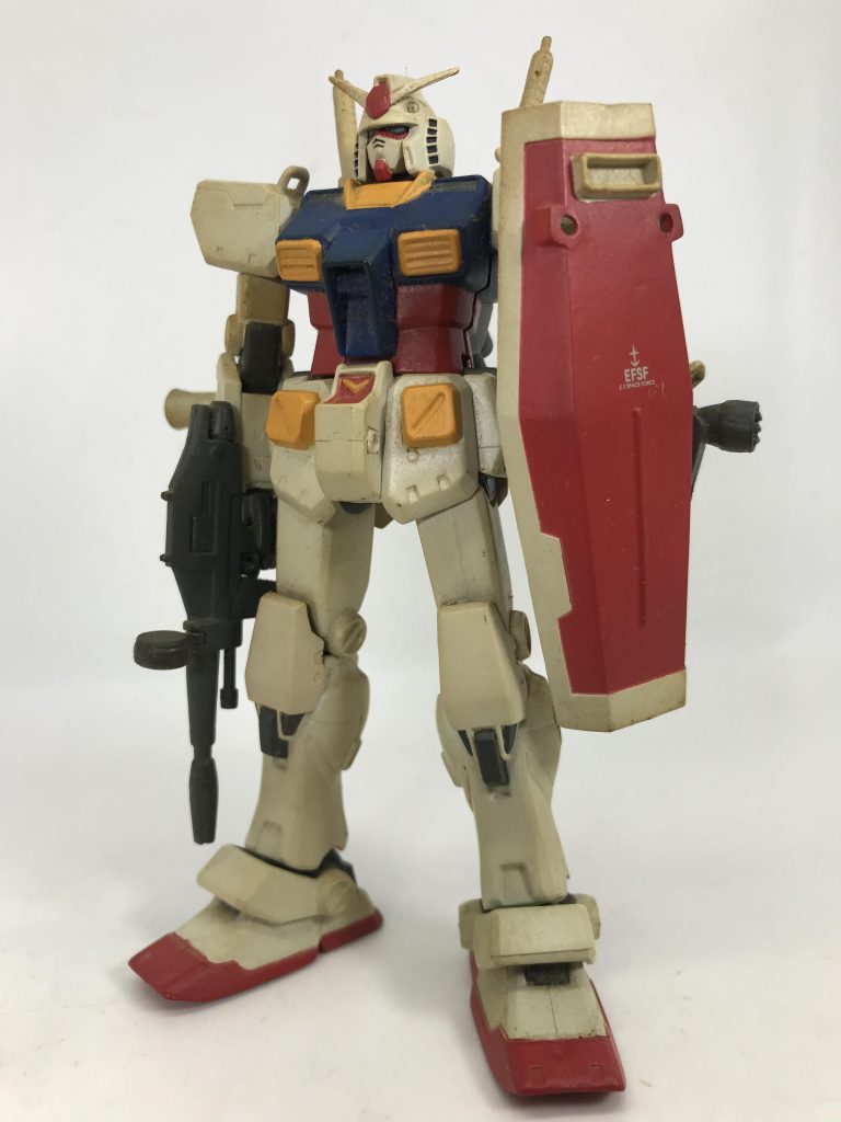 とりあえずウェットティッシュで軽く清掃してから…