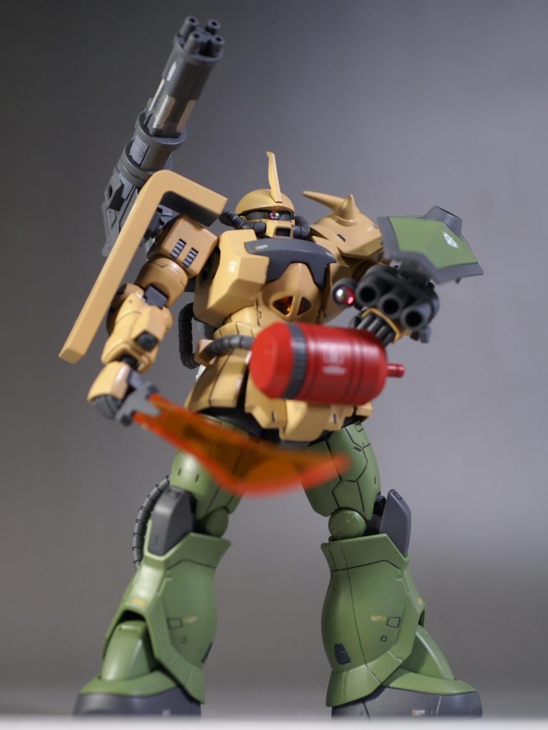 HGUC 1/144 グフカスタム–9枚目/制作者：エーディジェ
