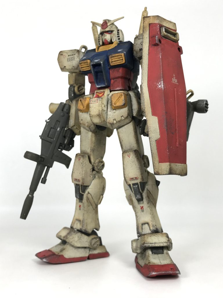 古いフィギュアの割にはなかなかカッコ良くなった気がする😃