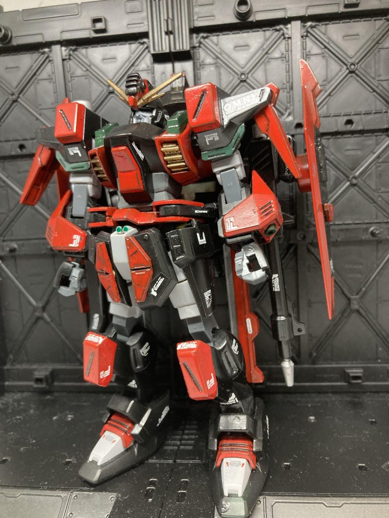 正面鎌は携行していない。