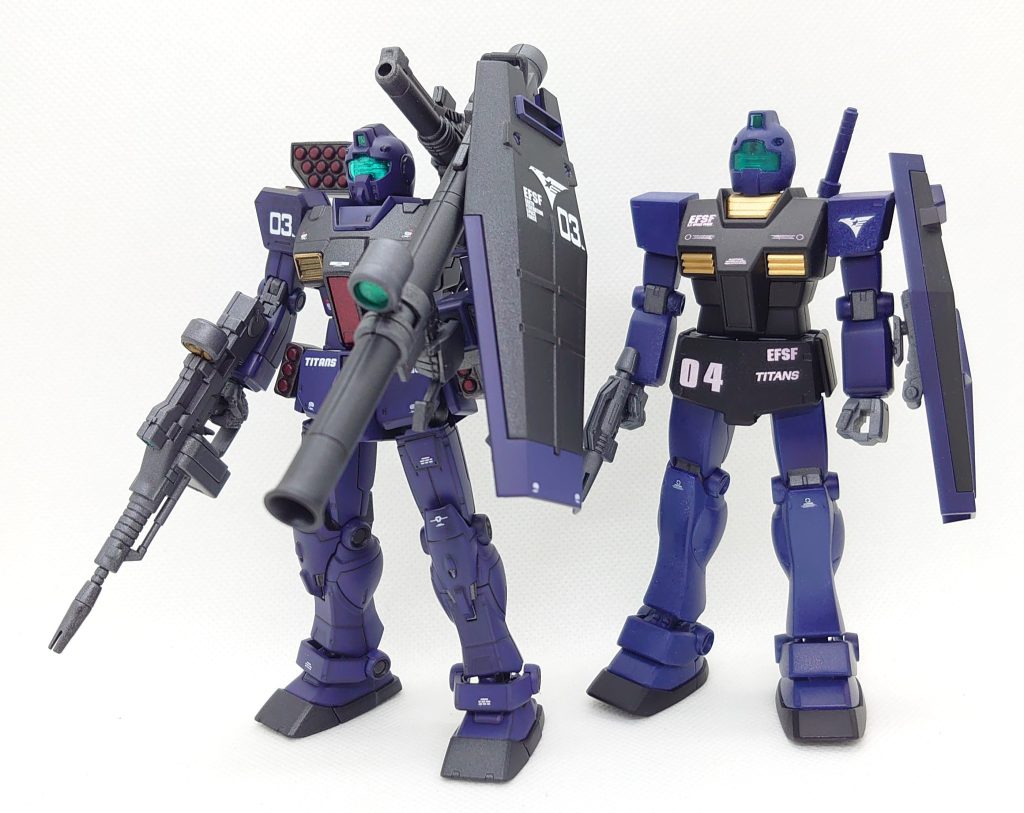 HGUC版を引っ張り出してきました。もはや別機体ですね(^^;)https://gumpla.jp/hg/1471631