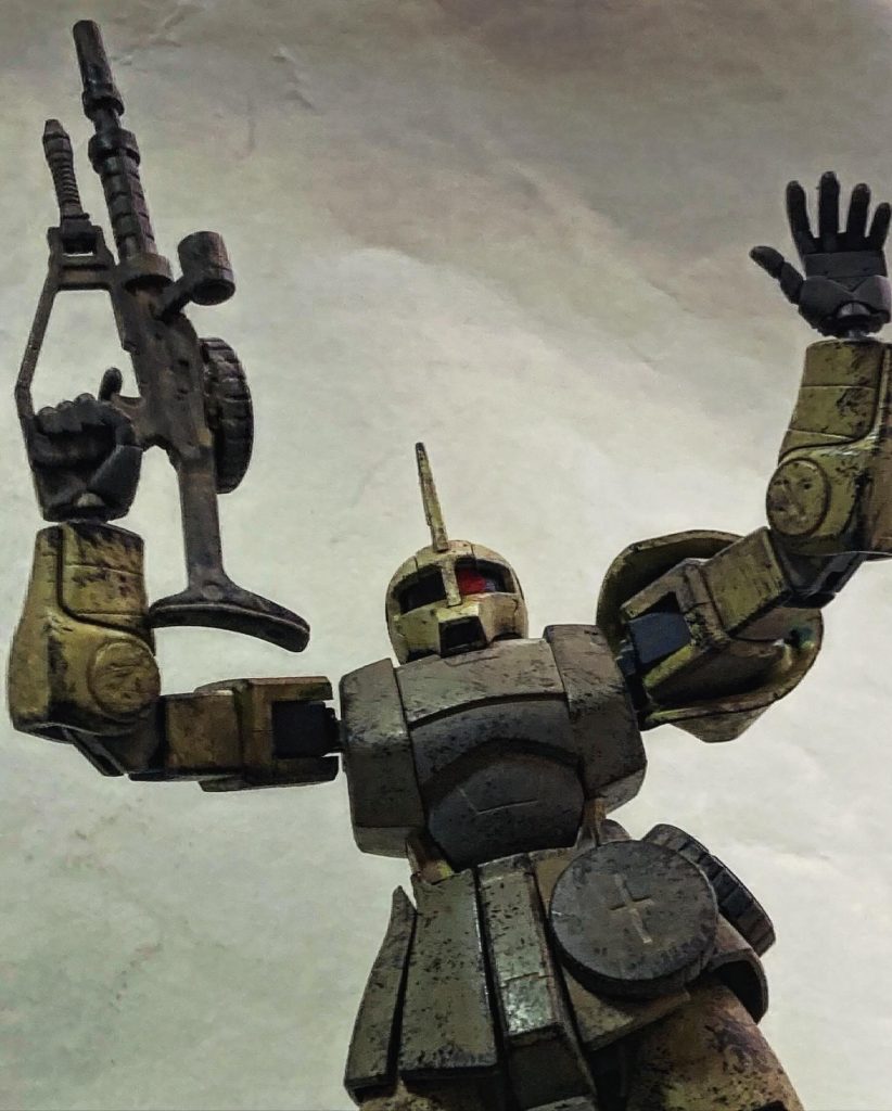 二日ぐらいで完成した割には結構カッコよくて満足です。調色には少し手間取りましたが…閲覧ありがとうございました