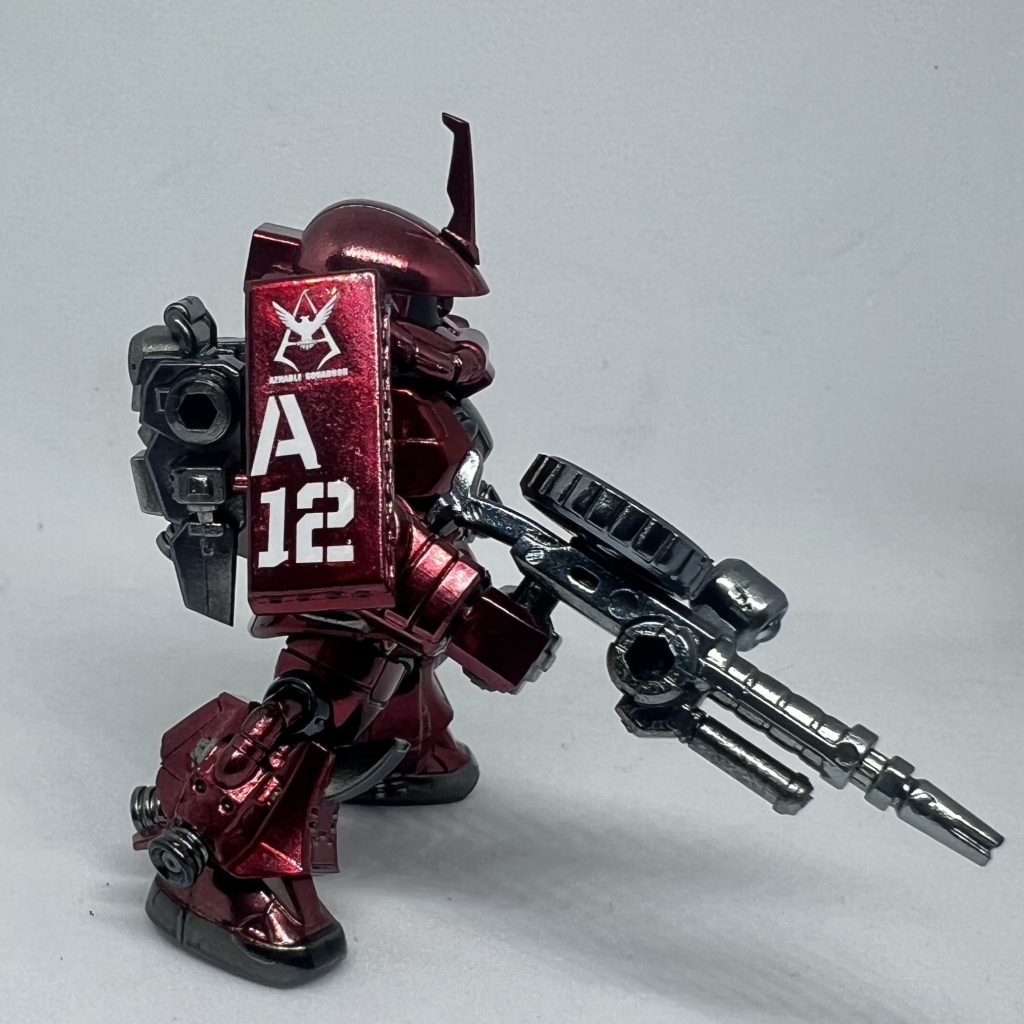 モビルスーツアンサンブル　シャア専用高機動型ザクⅡ–2枚目/制作者：ガシャポン魂