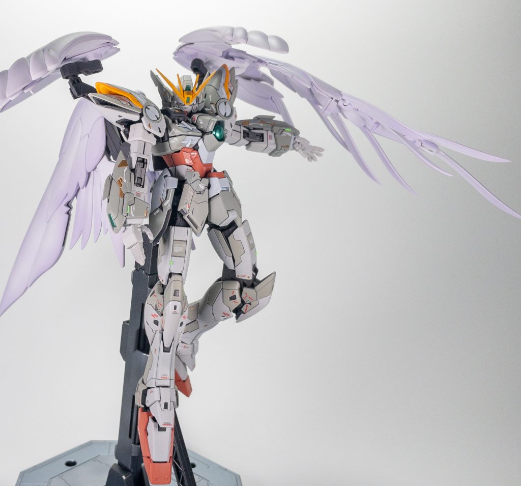 MG ウイングガンダムゼロEW スノーホワイトカラー–2枚目/制作者：Takana
