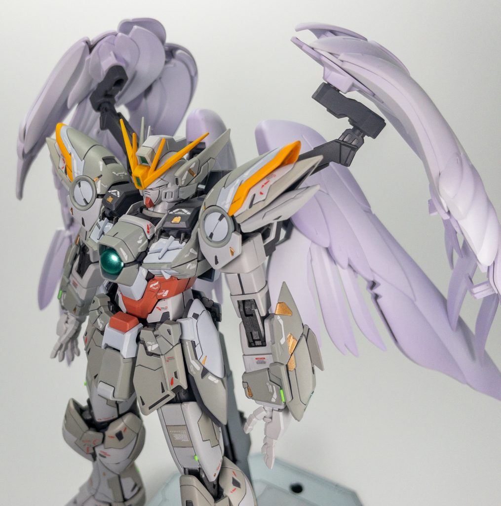 MG ウイングガンダムゼロEW スノーホワイトカラー–4枚目/制作者：Takana