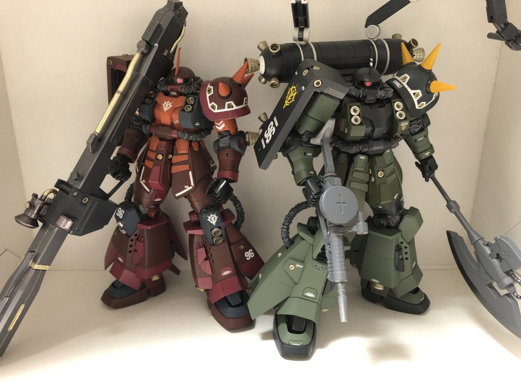 サイコザクとツーショット！