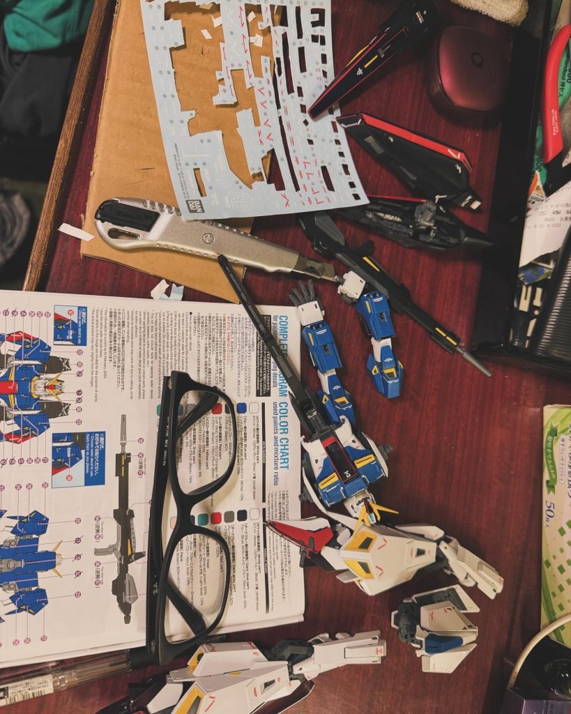 ラジオ聴きながらコツコツやりました