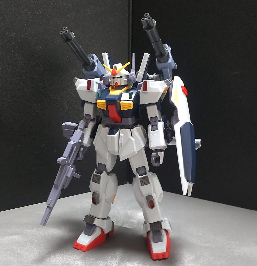 設定のモデルはZガンダムDefineの「ガンダムmk2×2（スクエア）」です。○武装一覧・バルカンポッド・ビームサーベル・ビームライフル・ガトリングガン・拡散バズーカ・ハイパーバズーカ・ロングライフル