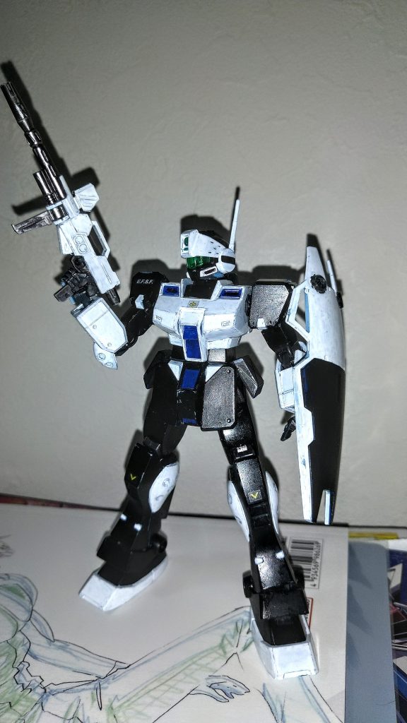 陸戦型ガンダム用のビームライフル装備。