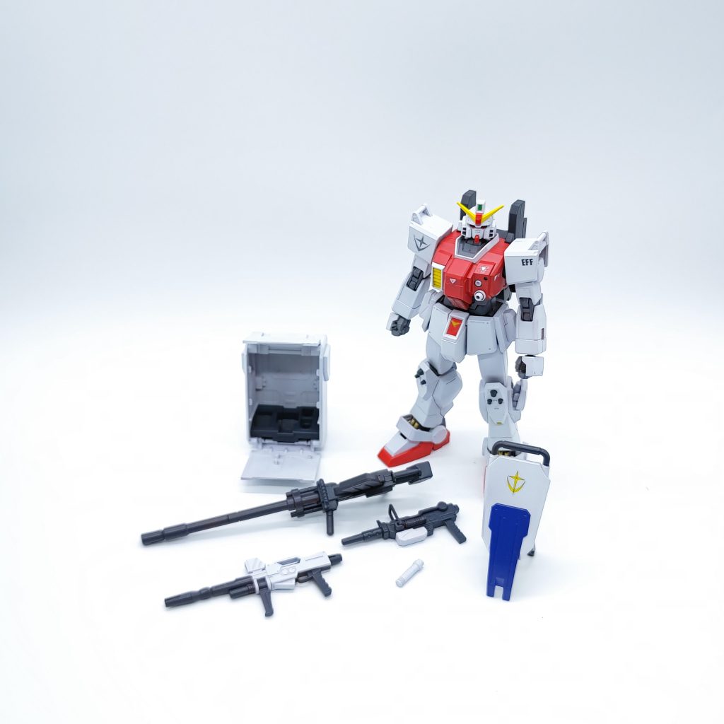 6年前のガンプラとはいえ、古さを感じさせず楽しく作れました。