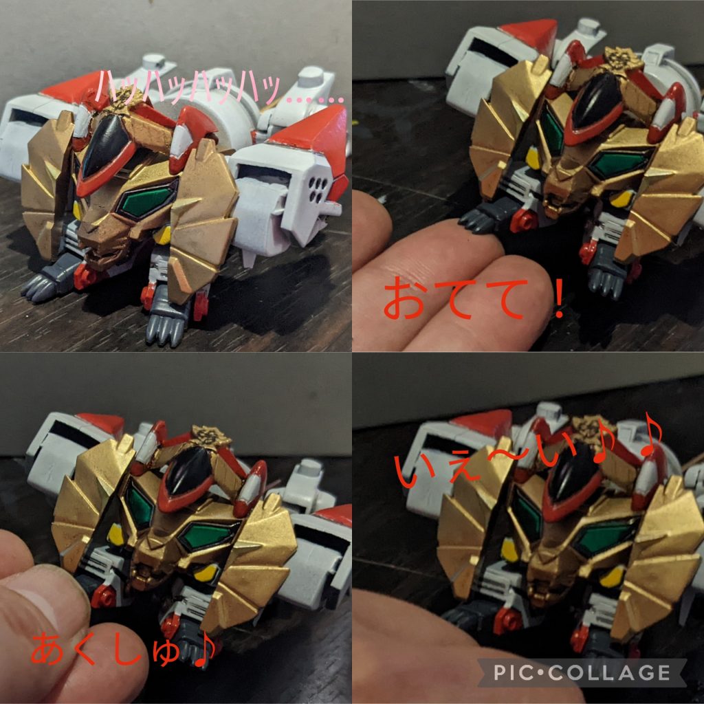 では、儀式をば……この子はノリが良さそうです(笑)