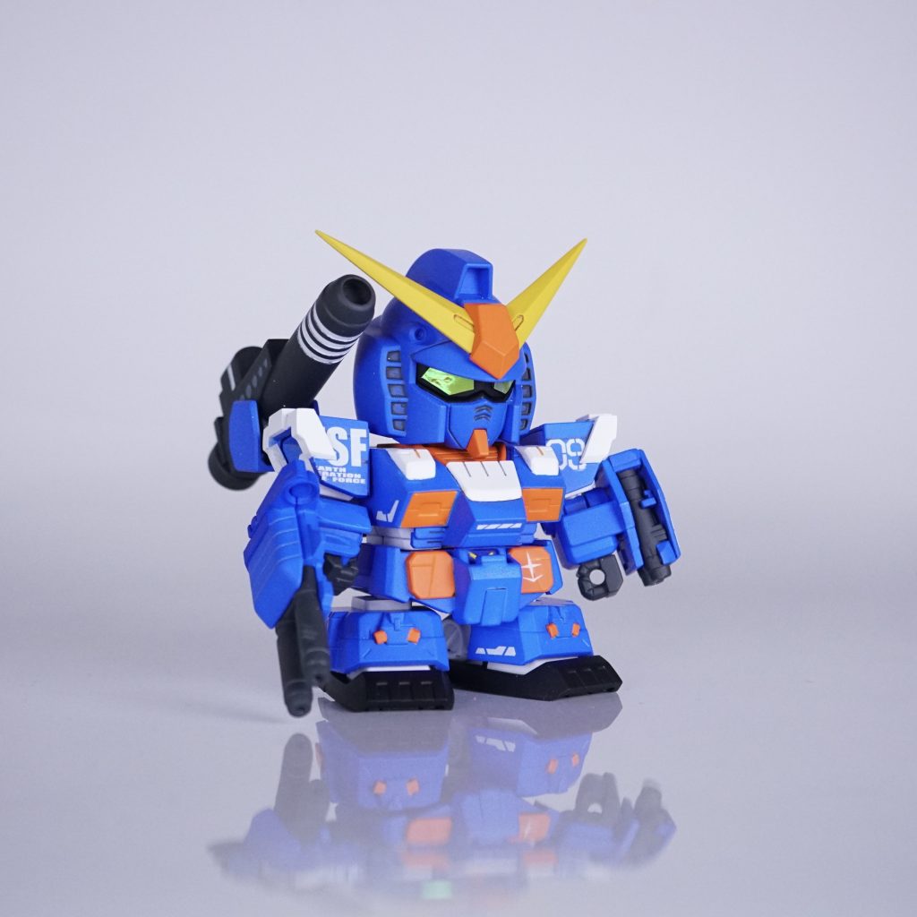 SD フルアーマーガンダム(ブルーカラーver.)–4枚目/制作者:サイコミュよったん
