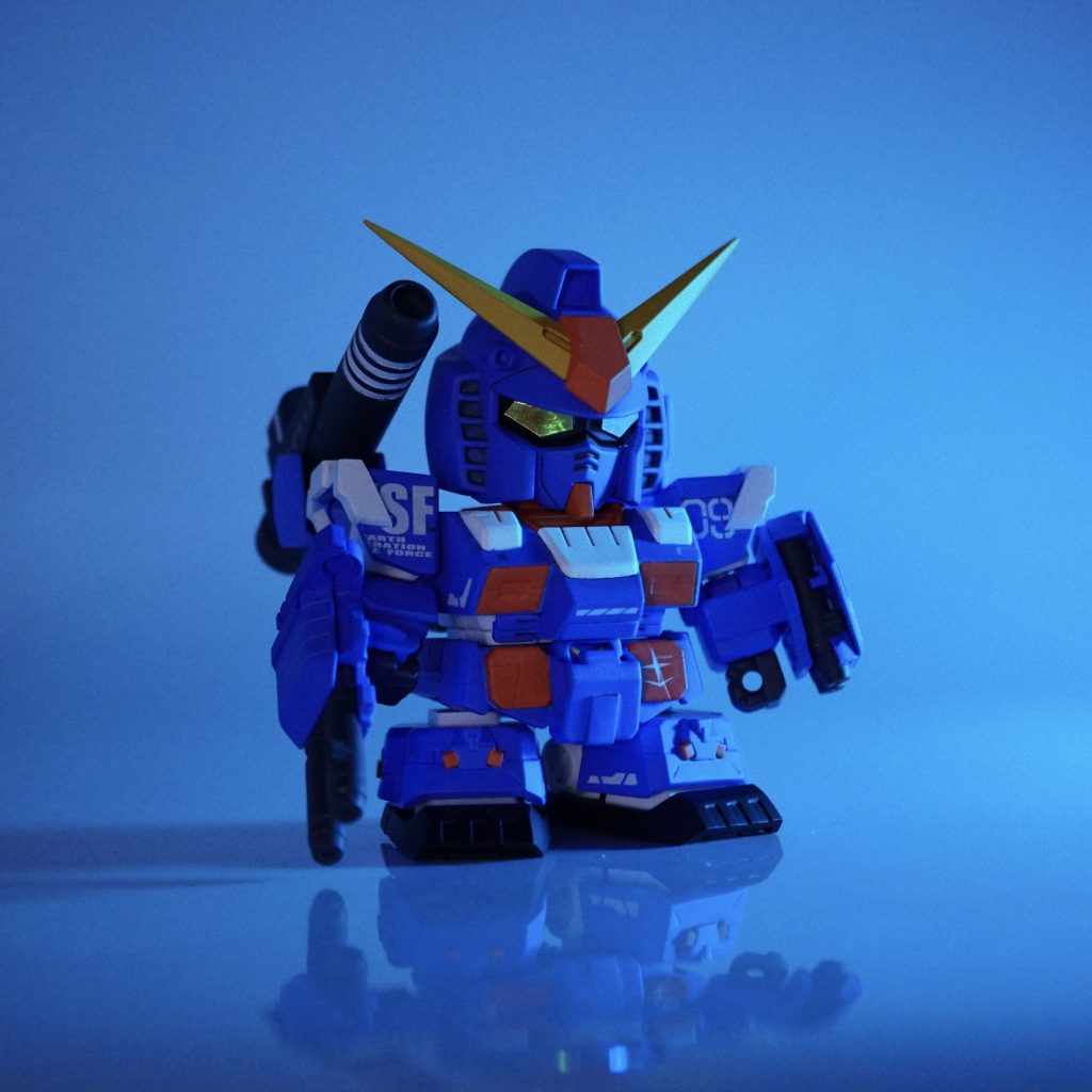 SD フルアーマーガンダム(ブルーカラーver.)–5枚目/制作者:サイコミュよったん