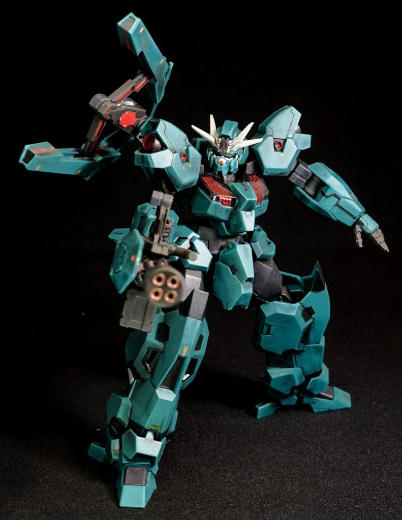 HG 1/144 ガンダムルブリスウル–3枚目/制作者：しるばにあ