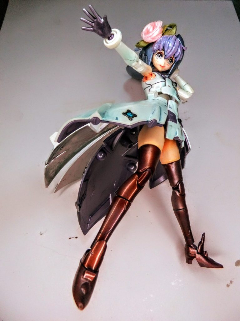 オ・マ・ケ画像となります😁ざっくり完成画像を撮影して⇒翼の位置を検討します。