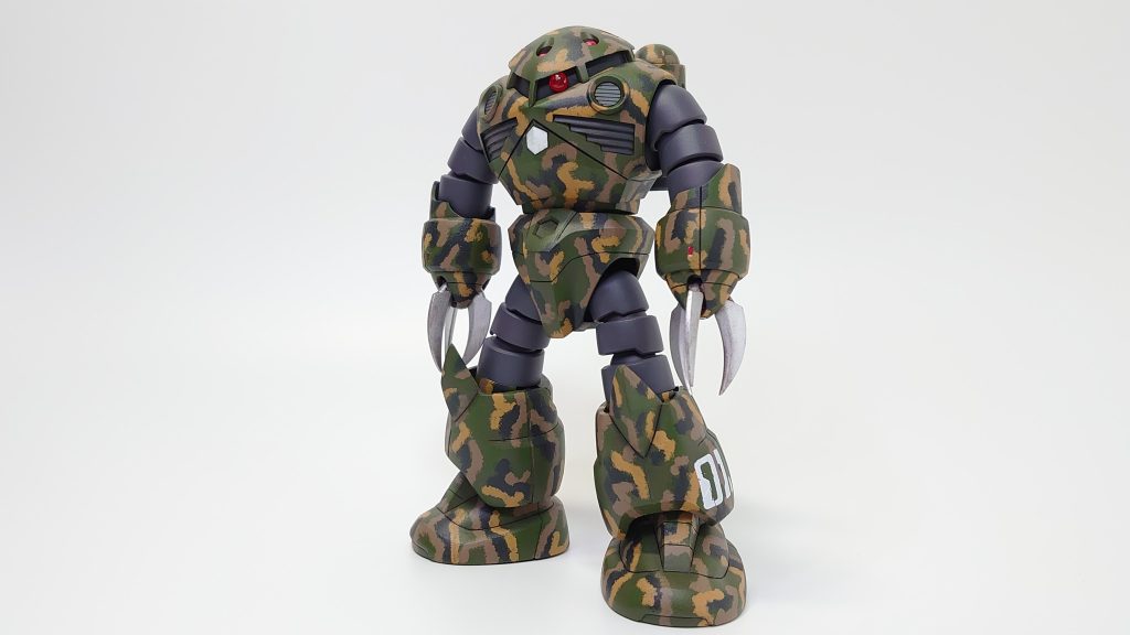 迷彩塗装シャア専用ズゴック–3枚目/制作者：しらいし