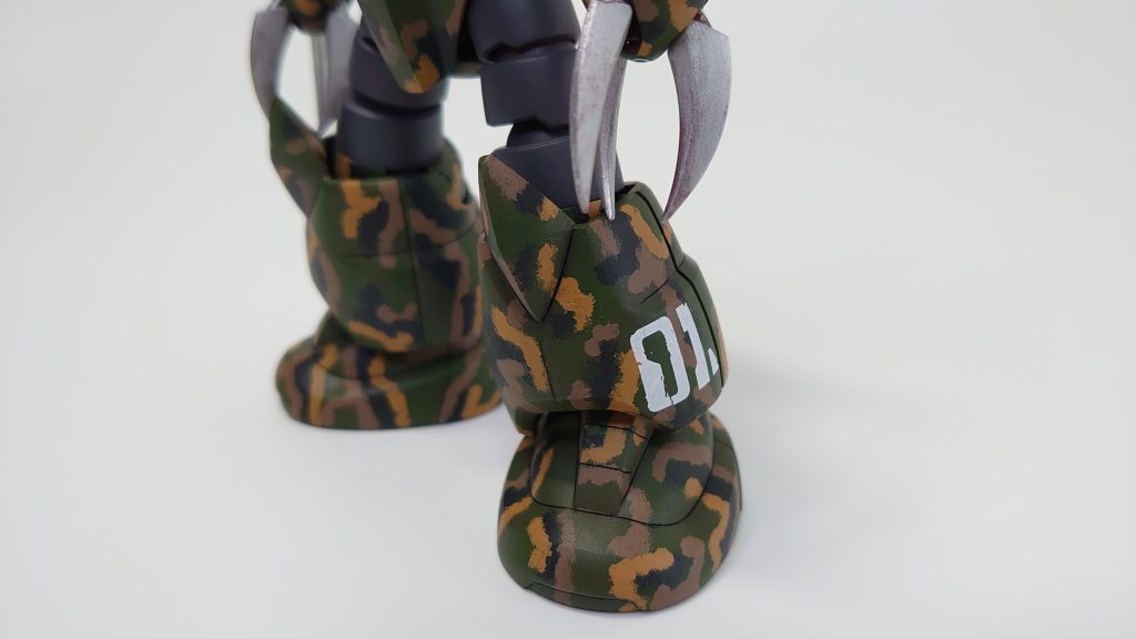 迷彩塗装シャア専用ズゴック–5枚目/制作者：しらいし