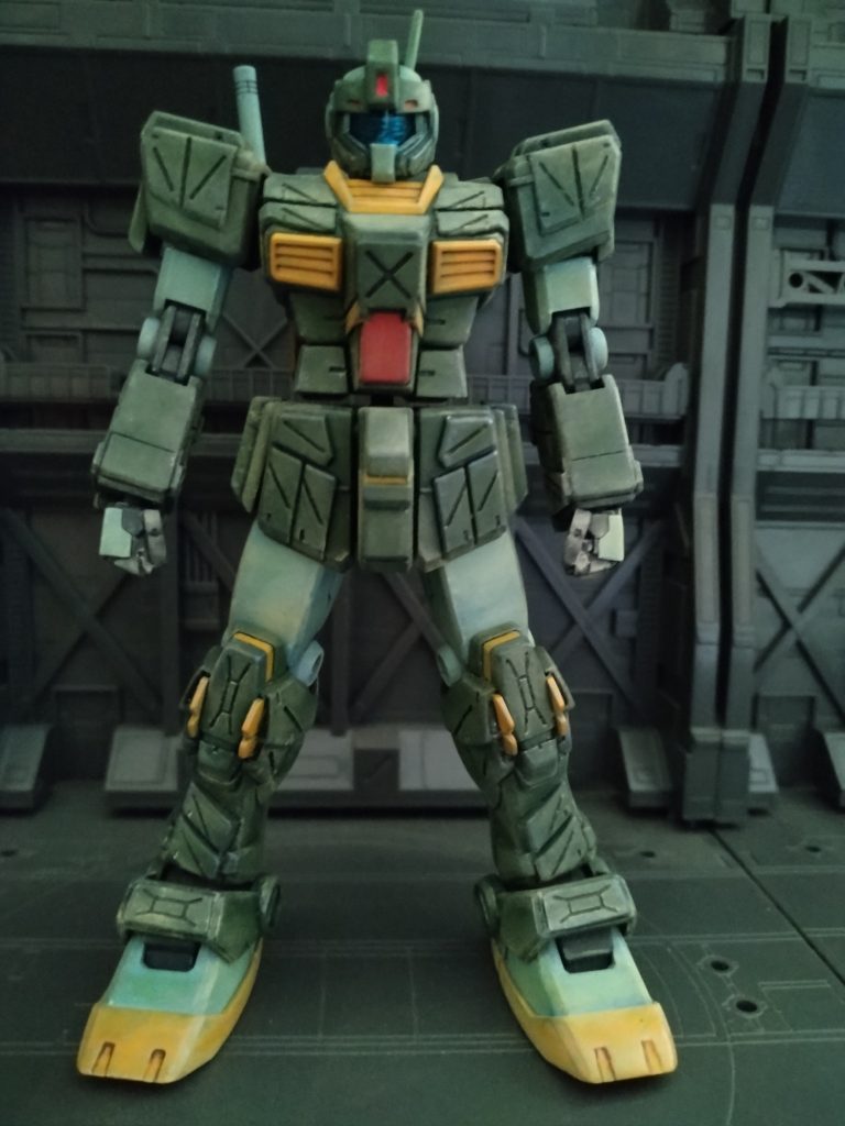 まずは非武装の素立ち状態です。ちなみに手首は昔懐かしのBクラブの手首を使用してます。