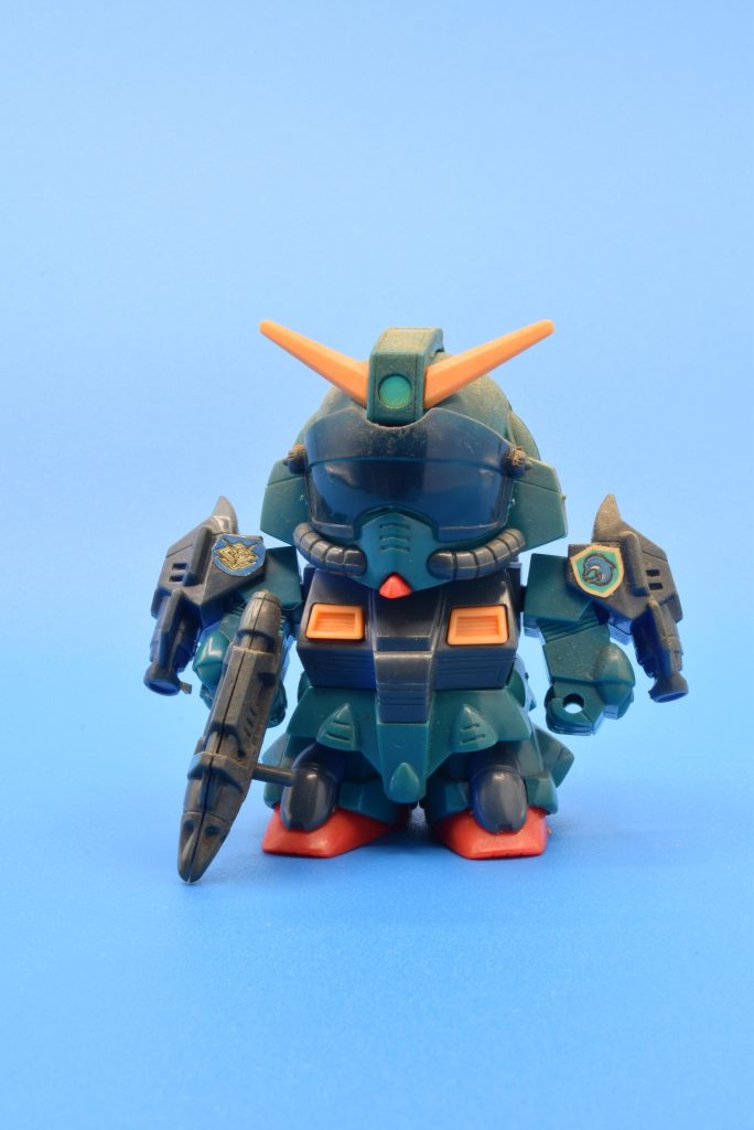 素組み状態。あまり状態の良くない中古だったので、塗装後の満足度は高かったです😄