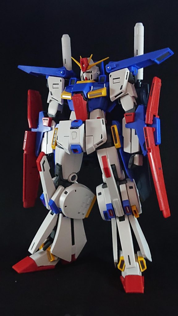 素組みの状態ガンダムMk-Ⅱに続いて今回のZZでガンダムチーム2体目完成です。あと百式とZ…コンプリートを目指します❗