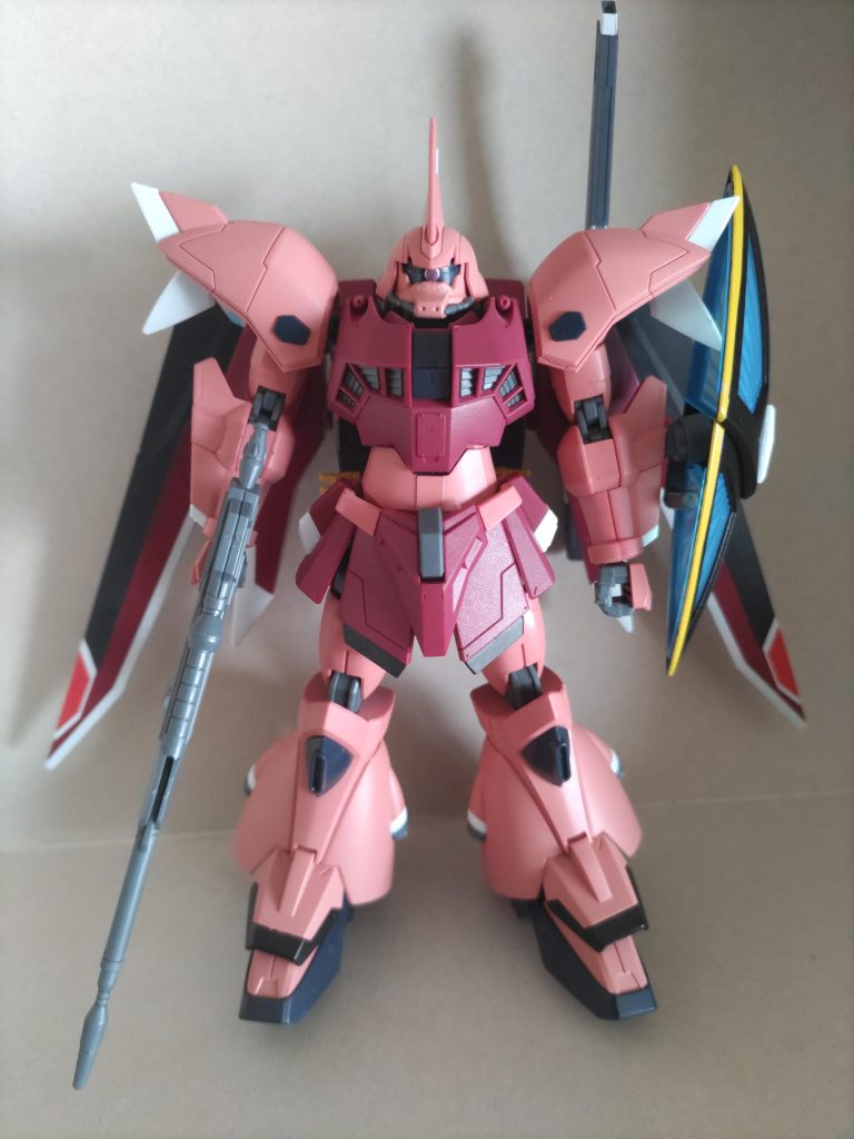 バックパックはパチ組です。本当はジャスティスみたいに背負うSFSにしてドダイYS風にしたかったんですがそれはそのうち...