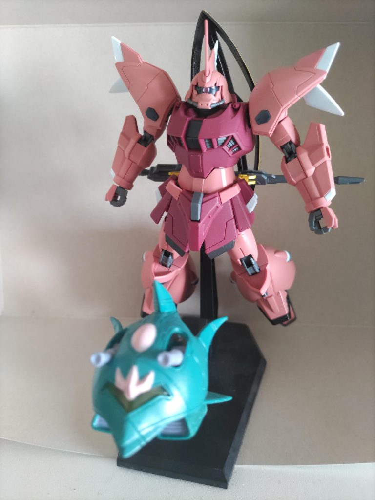 エルメスとともに。これならきっとガンダムに勝てますね！勝ったあとで情けないMSに勝つ意味があるのかって言いそうですけどw