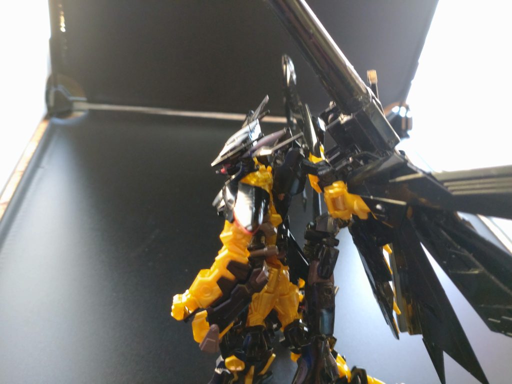 背中にGEを接続