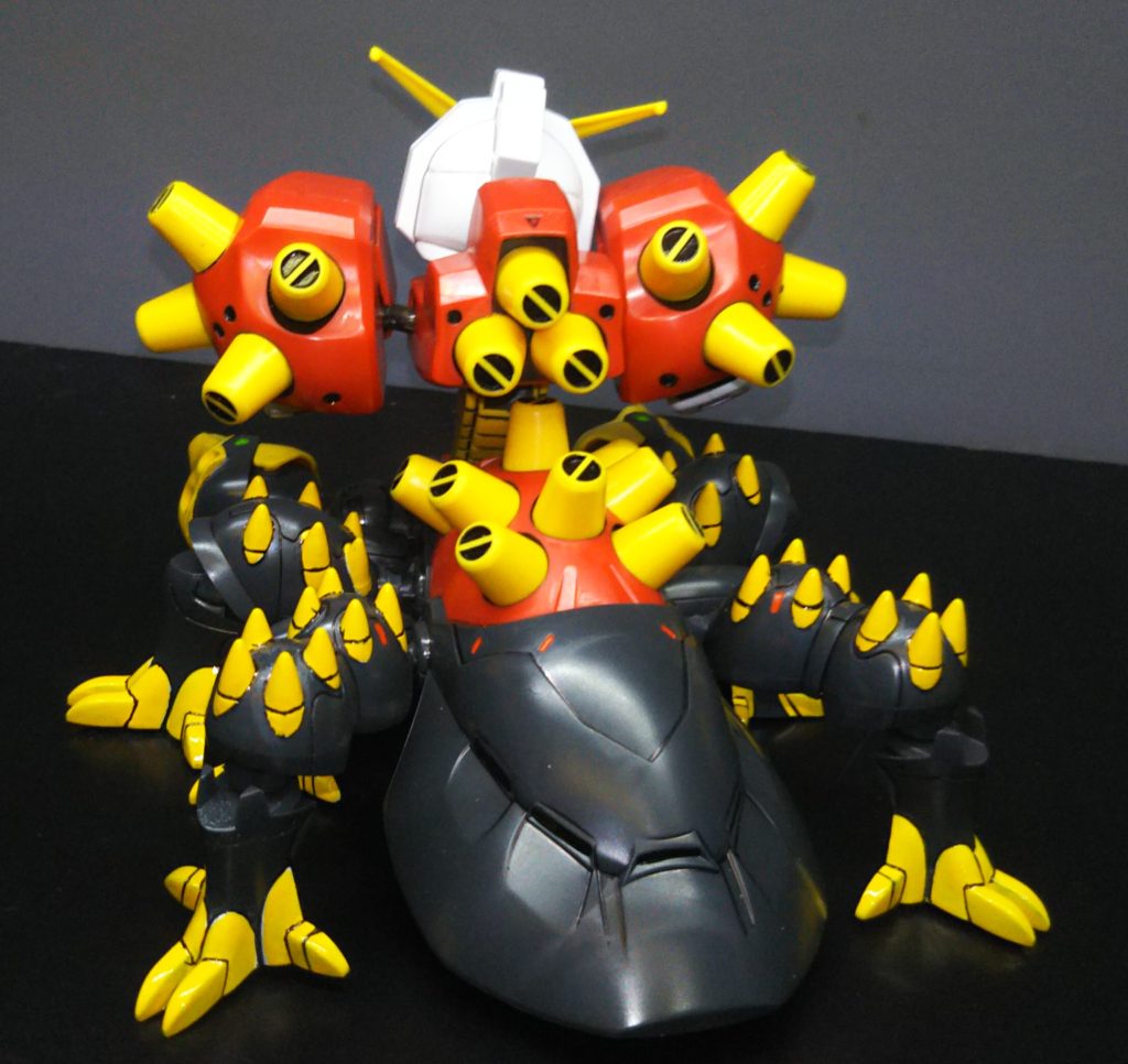 色塗りを頑張った以外は特に改造とかはしていません。