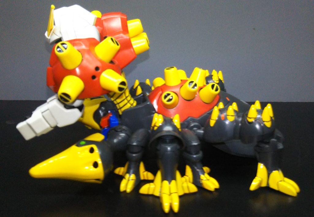 SD デビルガンダム(第一形態)–3枚目/制作者：茅薙計都(@keito_kayanagi)