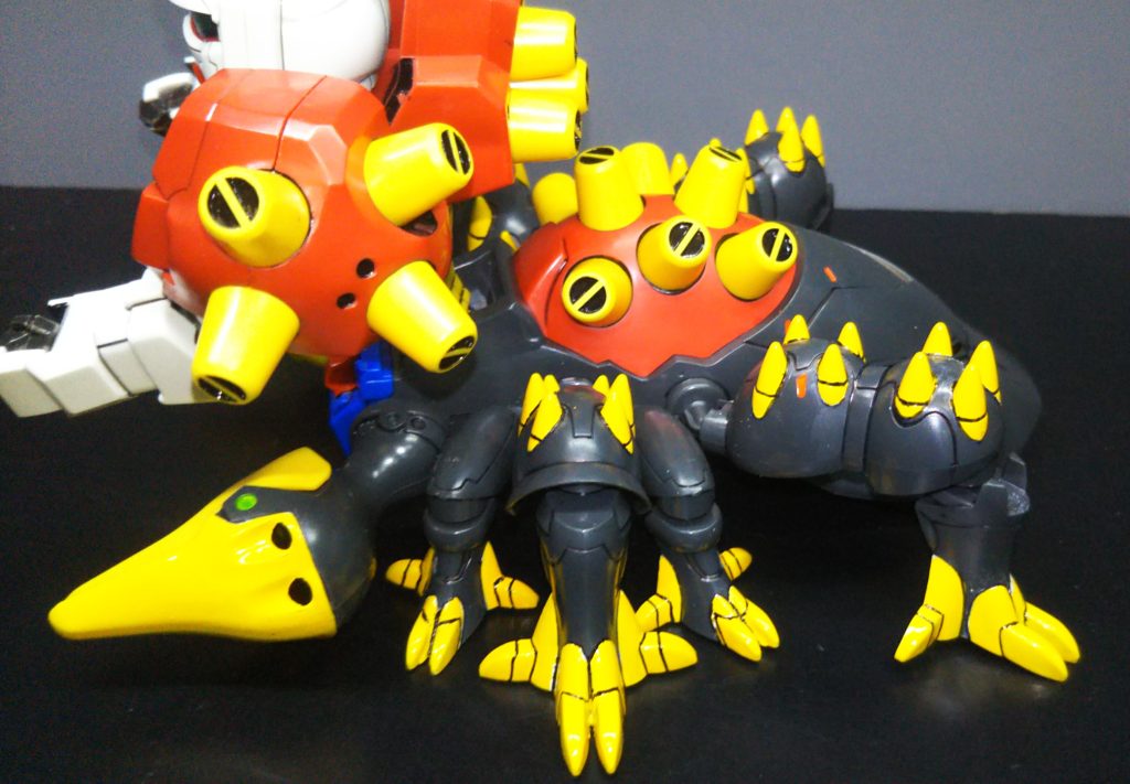 SD デビルガンダム(第一形態)–4枚目/制作者：茅薙計都(@keito_kayanagi)