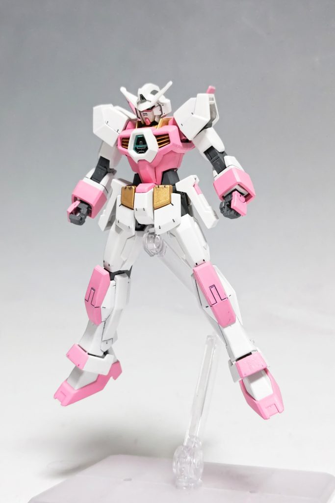 バックパックのウイングのデザインが好きではないですが、他のデザインは好みです😍配色パターンはAGE-1と少し違いますがif機体なので自由に作れました🤤  