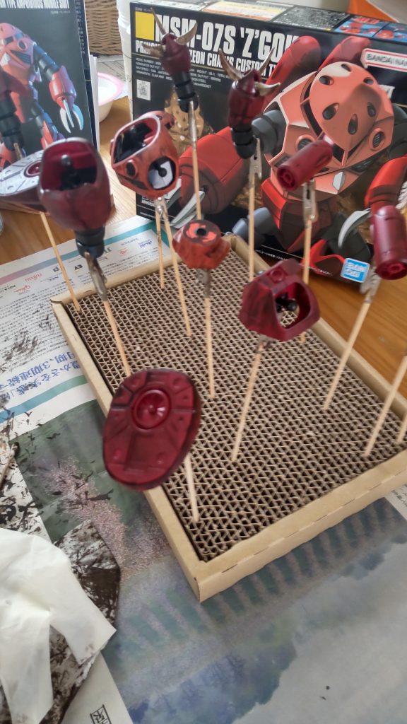 今回も某YouTubeの超簡単フィニッシュ工程を参考にしました🪛