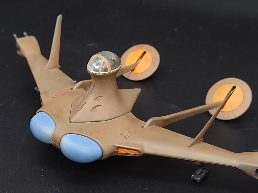 駐機状態も再現出来ます