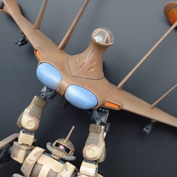 88作目　1/144　EXモデル　ルッグン　サザンクロス隊仕様