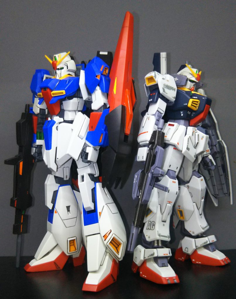 HGのZガンダムもデカールシール待ちです。こちらもRGデカールシールを使用したいので、買えたら作業に入る予定です。