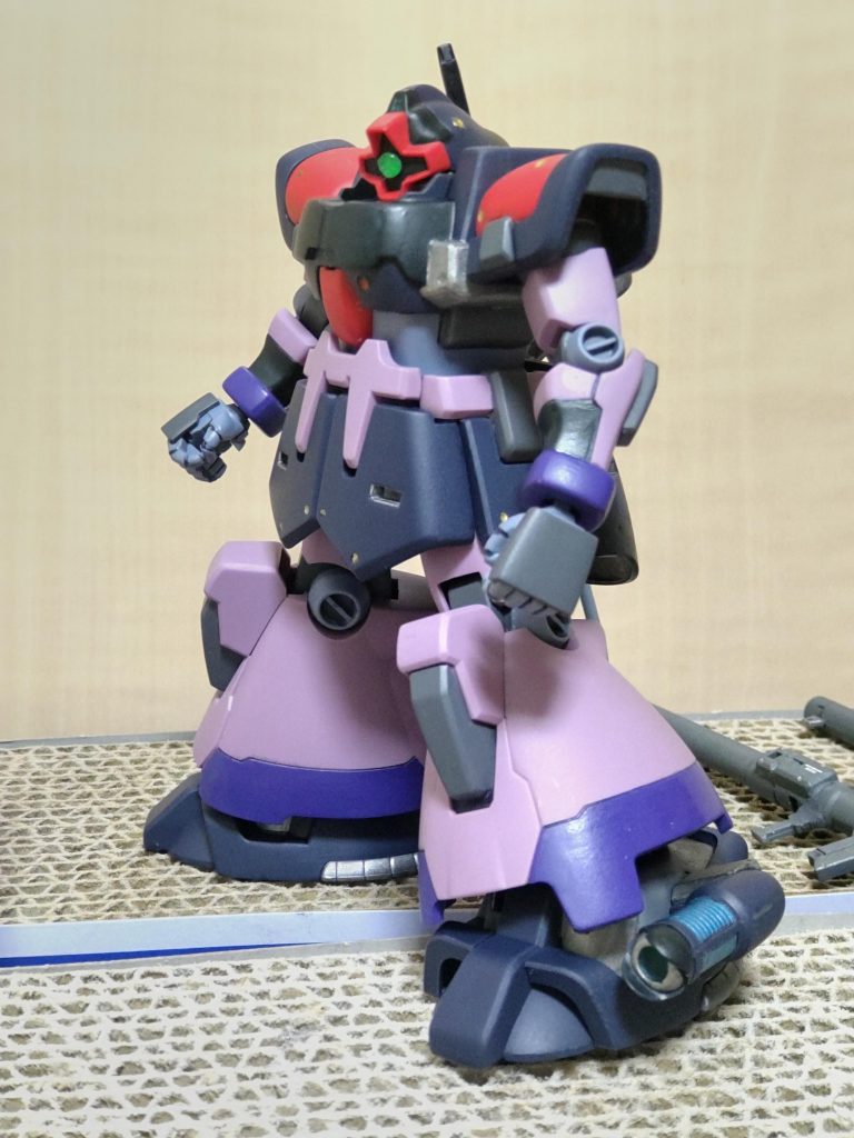 部分塗装後、デカール、トップコート前。