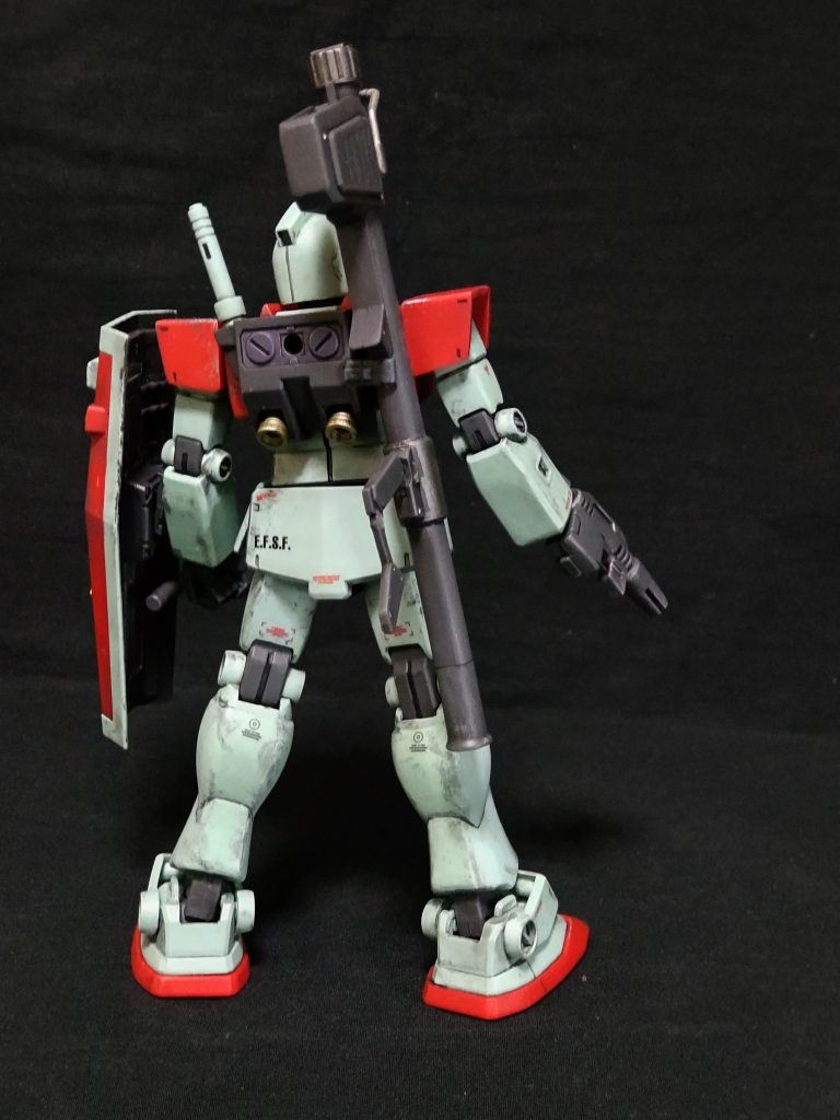 ランドセルにバズーカラック取り付け。