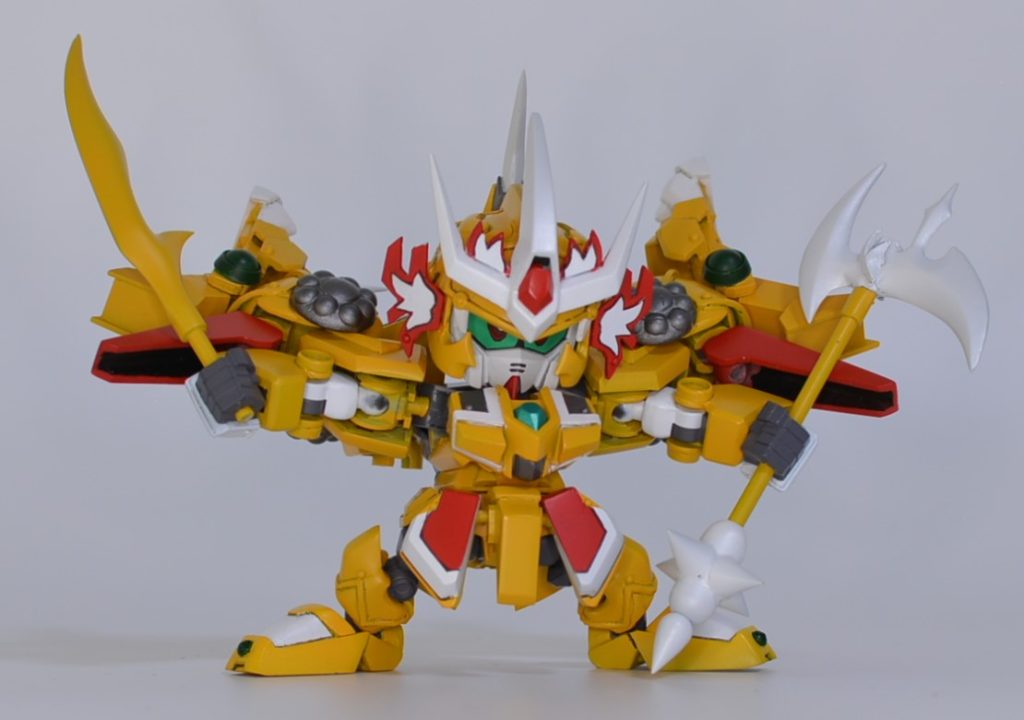 ハルバードを組み替えて様々な戦い方ができる!